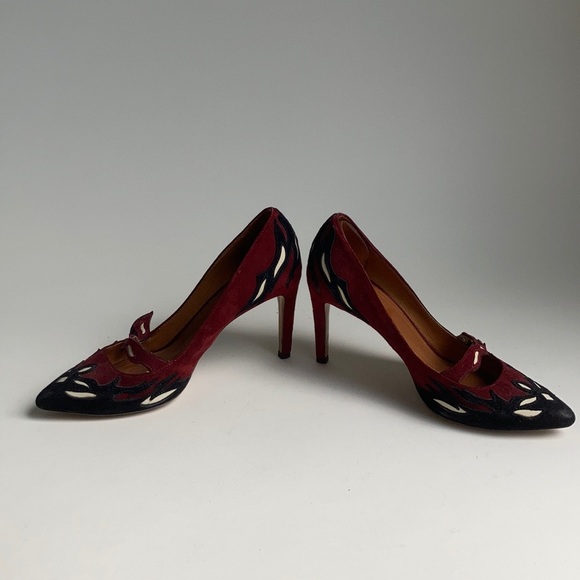 Isabel Marant Maroon heels - Picture 2 of 4